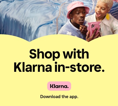 和Klarna一起在店里购物. Klarna. 下载应用程序.