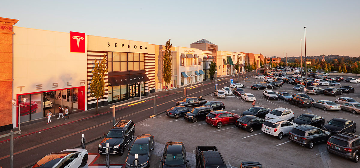 Washington Square - mall in Portland, Oregon, USA 