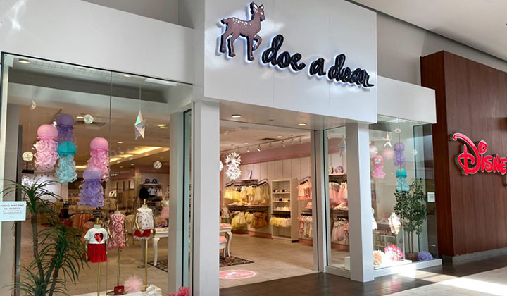 The Doe A Dear shop at Los Cerritos Center