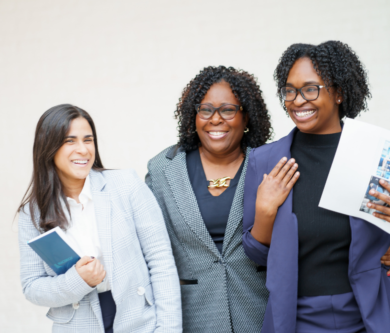 Macerich employees at Queens Center.