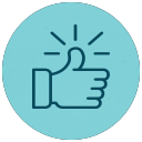 Optimism Icon - Thumbs Up