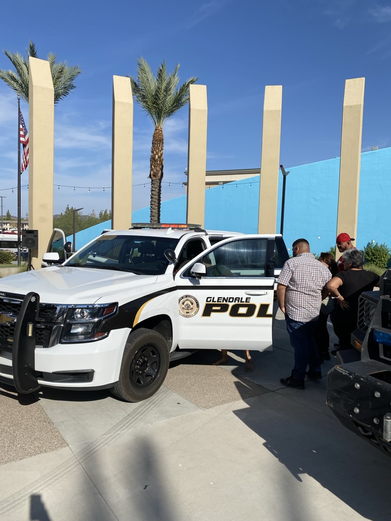 police department vehicle