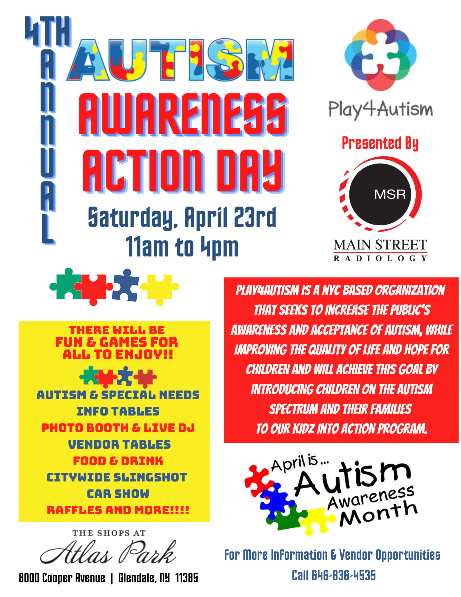 Autism Awareness Day
puzzle pieces for autism awareness