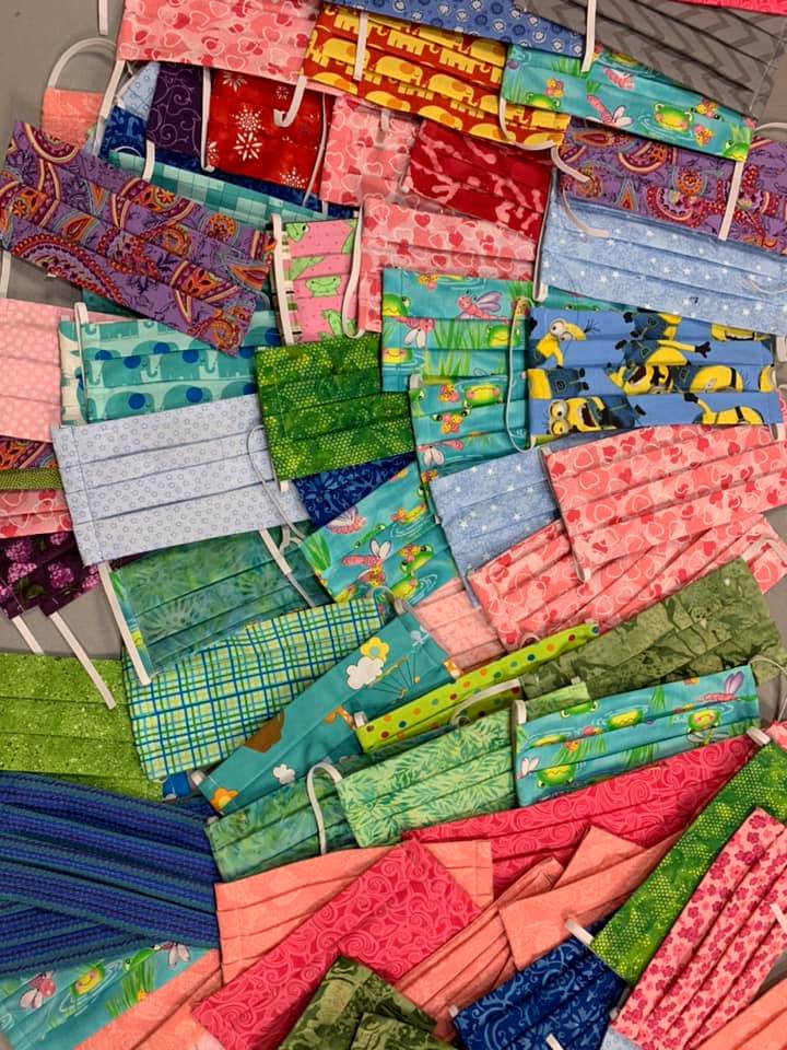 Handmade cloth masks