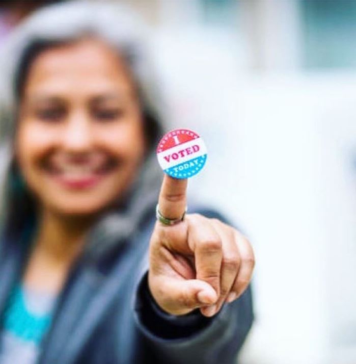 I Voted Sticker