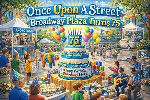 Once Upon A Street: Broadway Plaza Turns 75