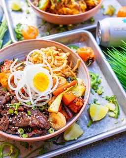 Korean Bulgogi Beef Rice Bowl