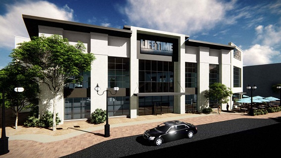 Rendering of Life Time Athletic coming to Walnut Creek.