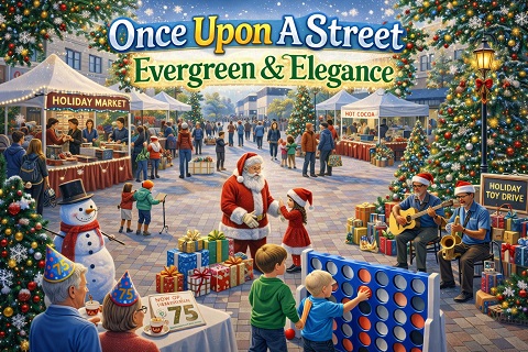 Once Upon A Street - Evergreen & Elegance