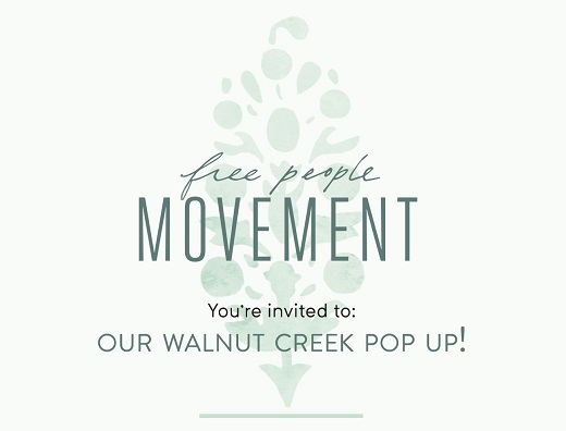 Free People Pop Up