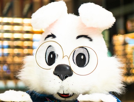 Easter Bunny with Glasses