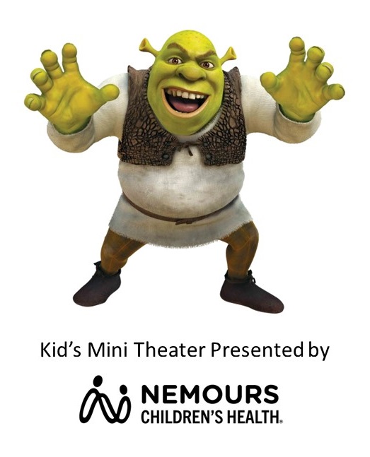 Shrek Kid's Min Theater Presented by Nemours Children's Health