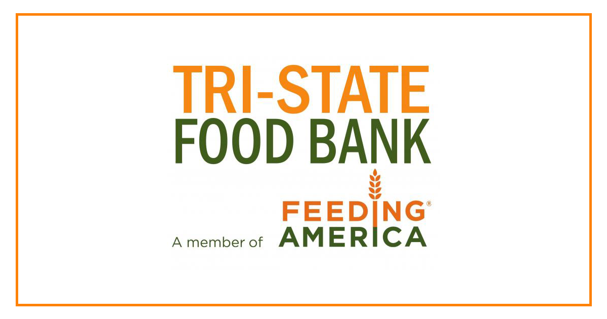 Ad showing Tri-State Food Bank logo 