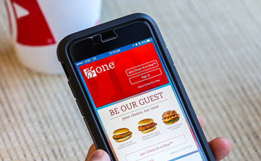 Chick Fil A app