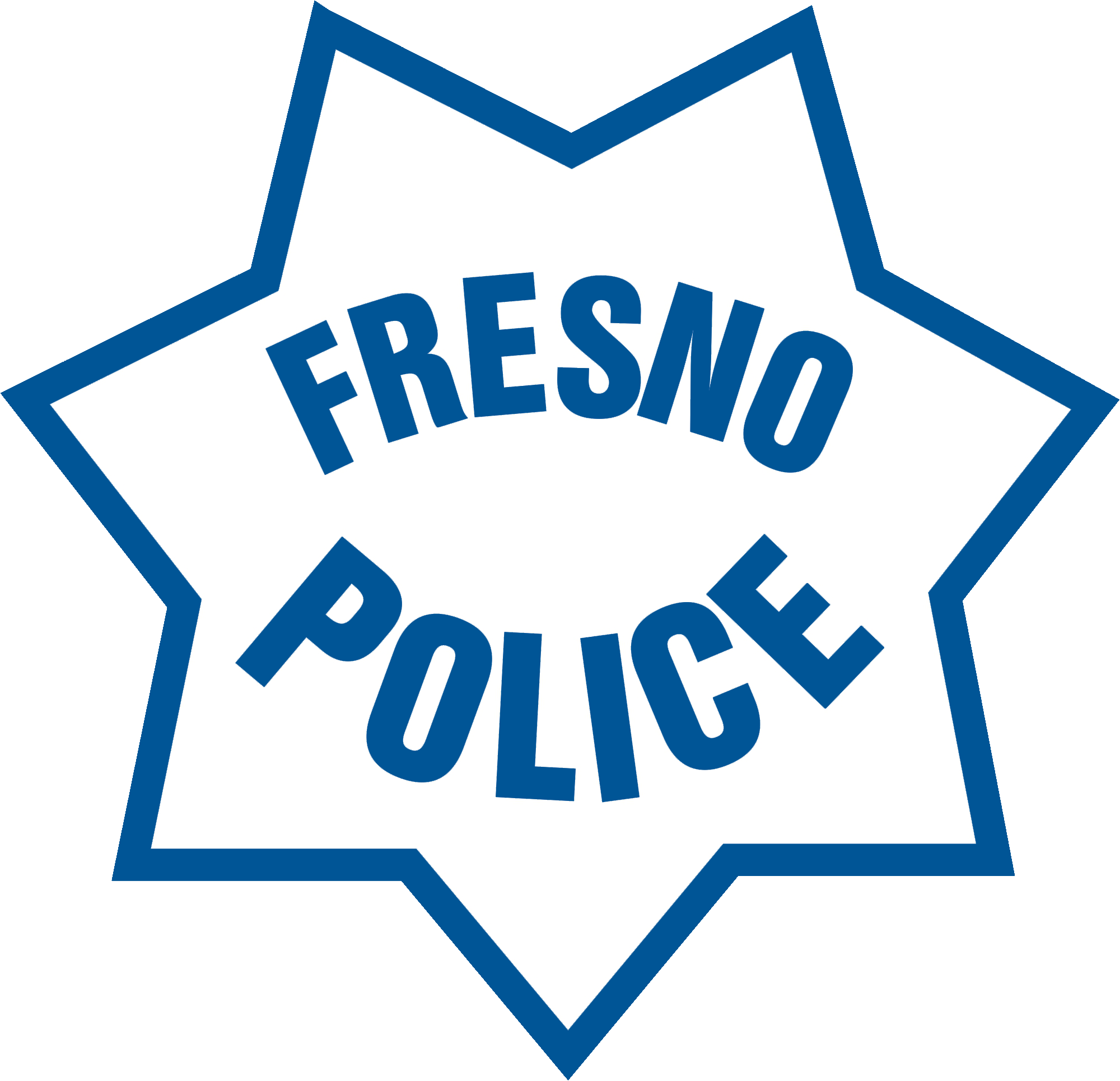 Fresno police badge star