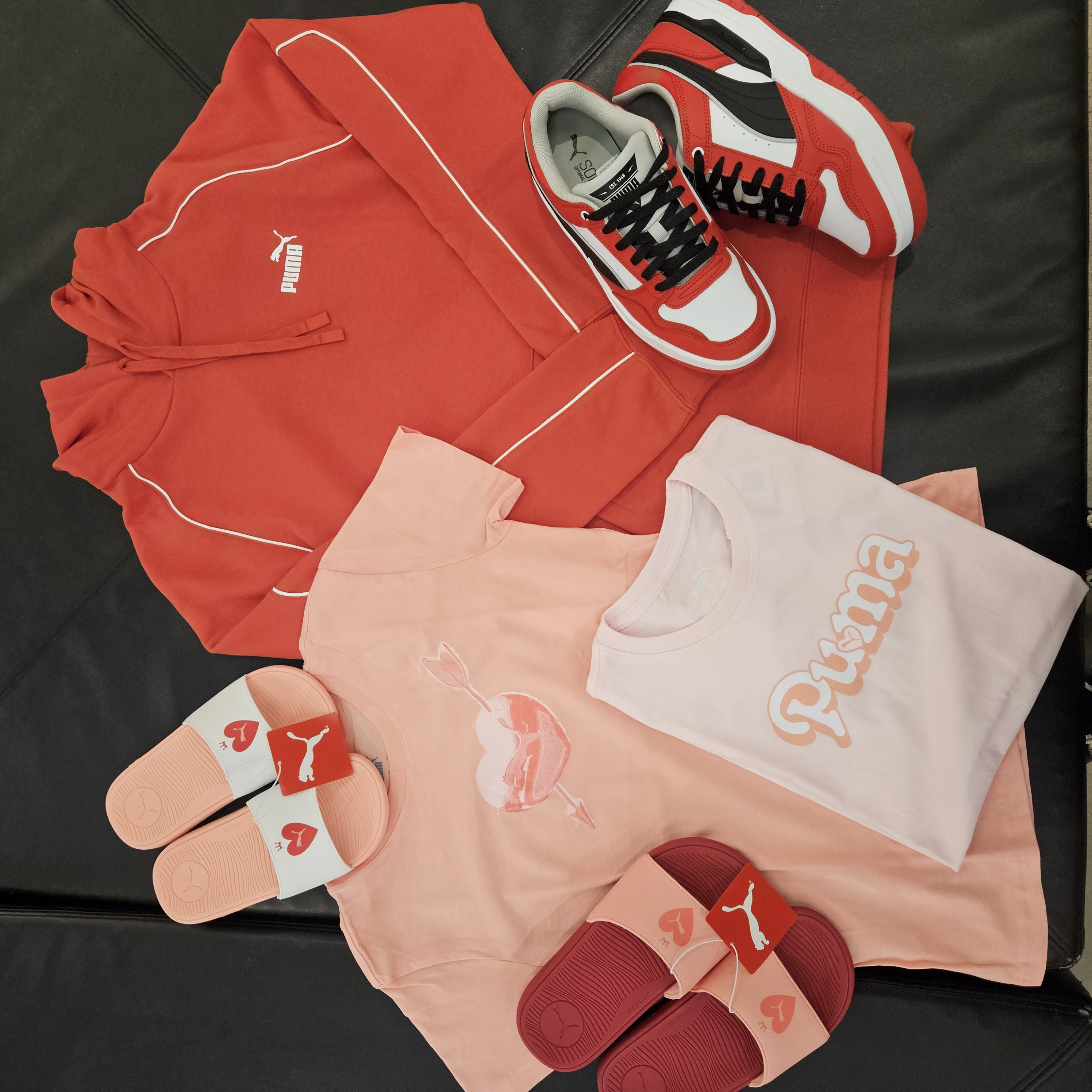 Puma Valentine's clothing and footwear for women and men