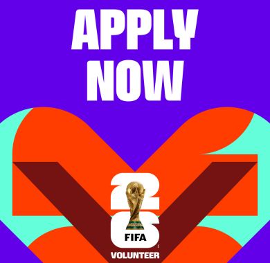 Apply Now FIFA Volunteer