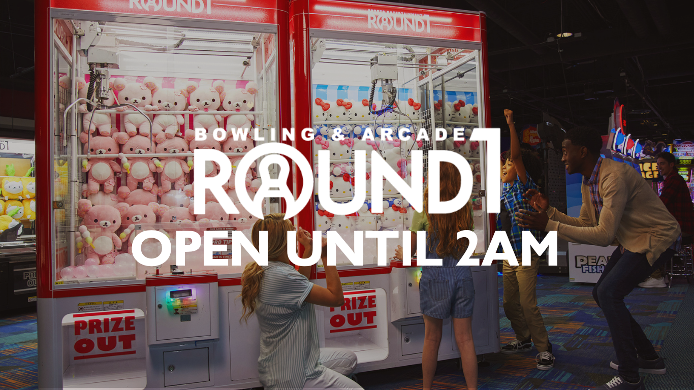 Roudn1 arcade and bowling family fun