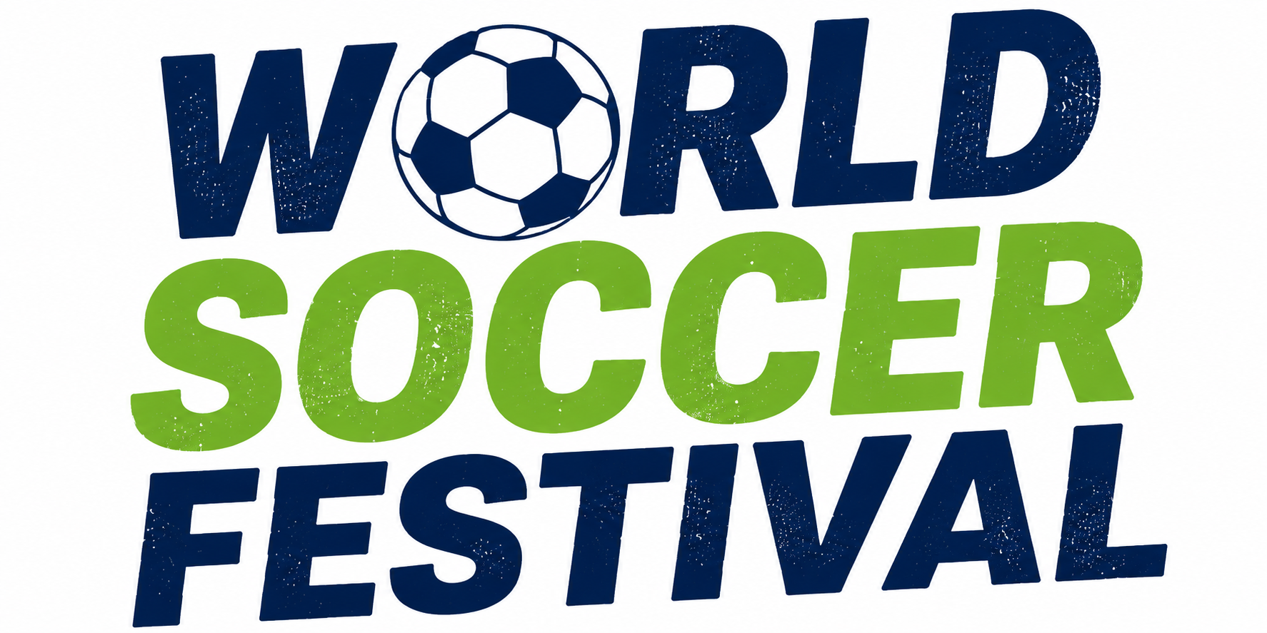 World Soccer Festival  copy. with soccer ball as the o in soccer