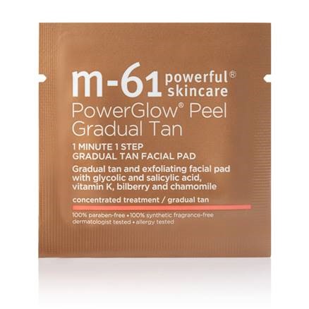 M-61 PowerGlow® Peel Gradual Tan Pad