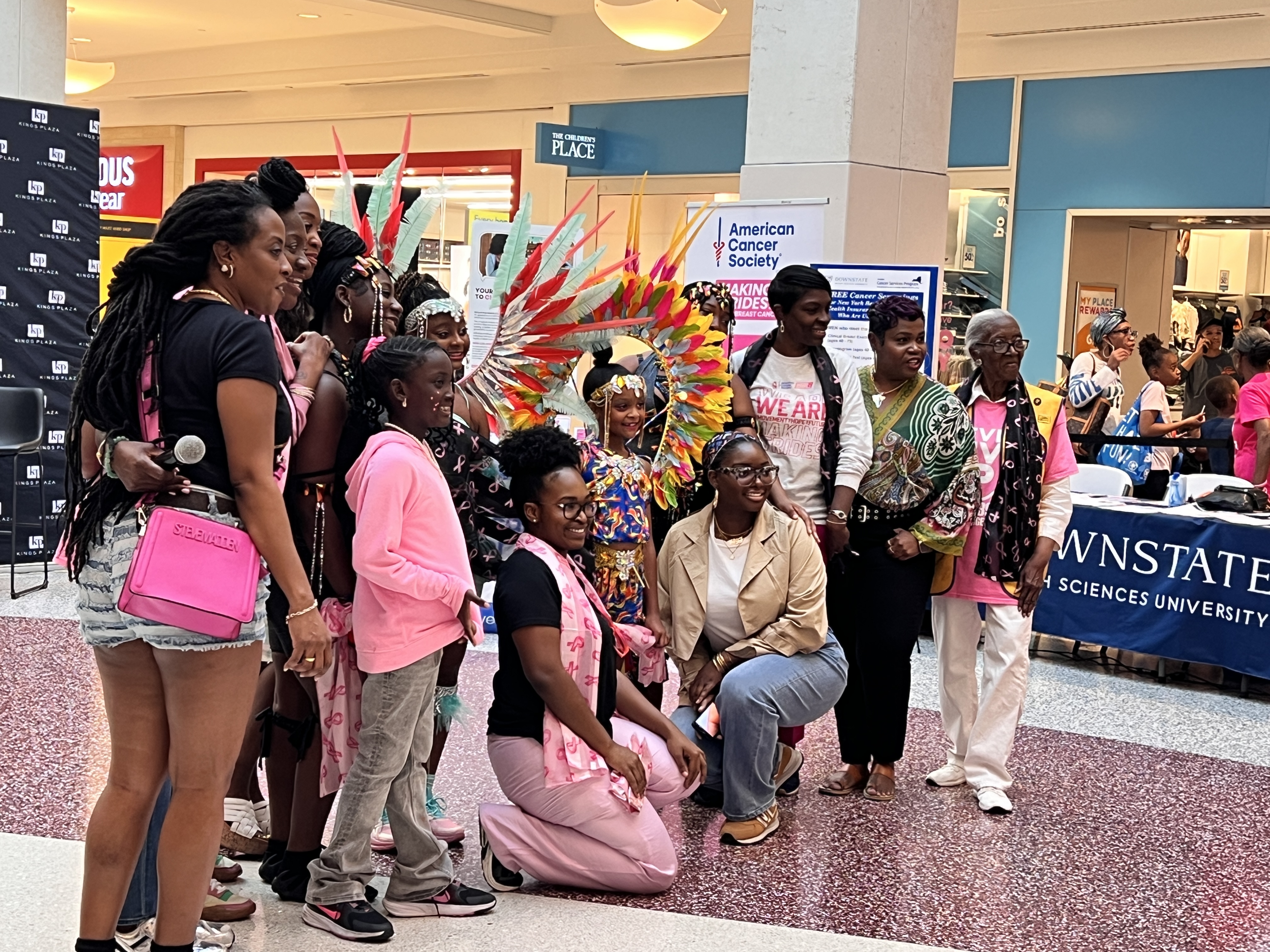 Organizations coming together for Breast Cancer Awareness. 