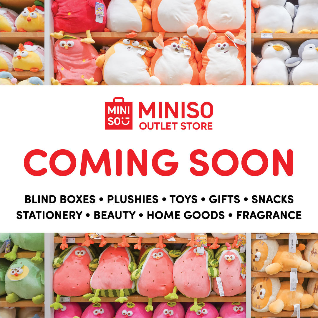 MINISO outlet store coming soon