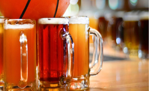 $2 off beer during college basketball tournament games