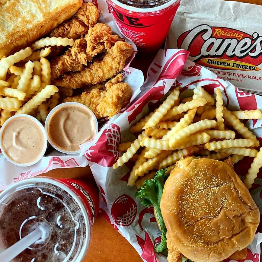 Raising Canes meal