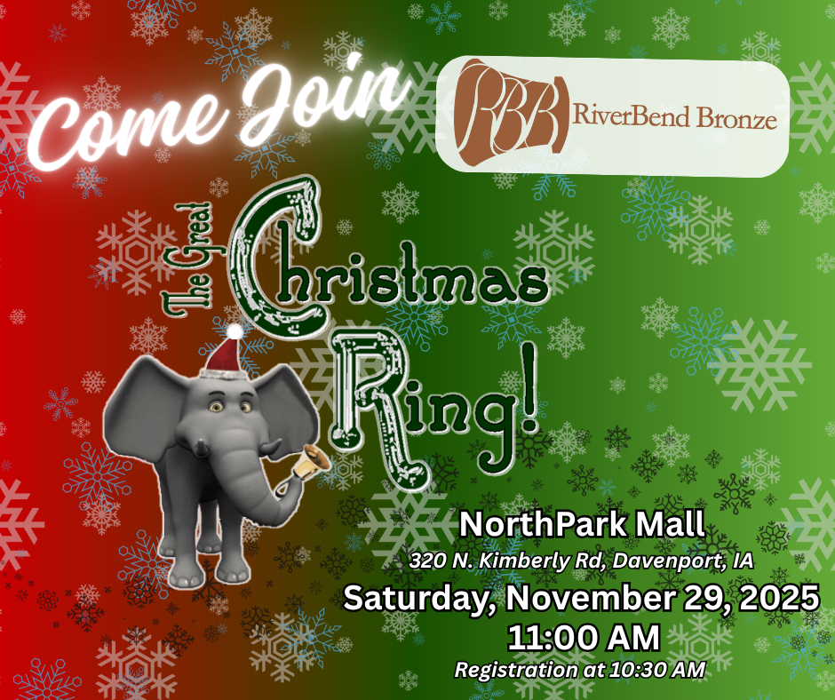 Come Join RiverBend Bronze The Great Christmas Ring!