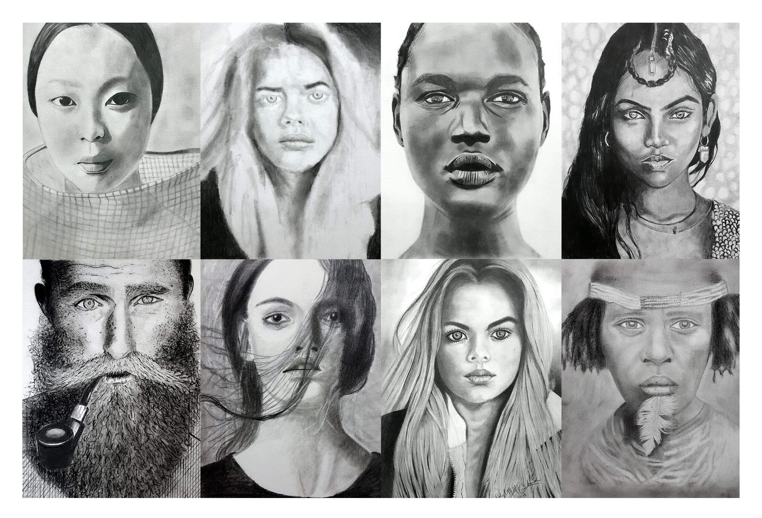 Artist Workshop: Portrait Drawing with Kelli Sincock

January-March, 2022
