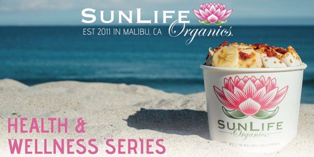 SunLife Organics Health & Wellness Series
Acai Bowl on the beach