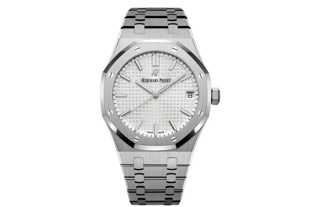 silver watch