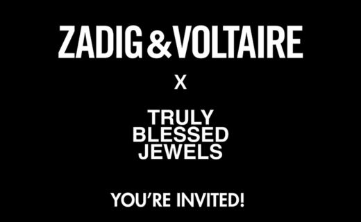 zadig and voltaire x truly blessed jewels you're invited