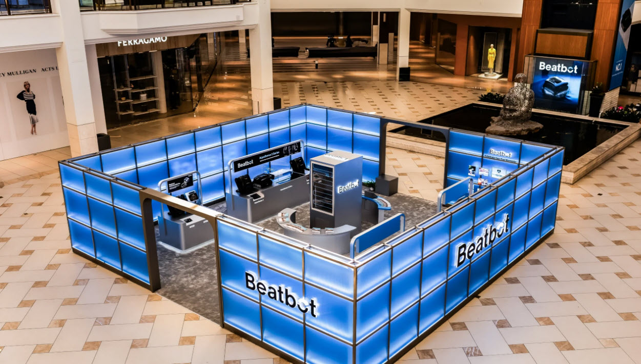 aerial view of beatbox activation