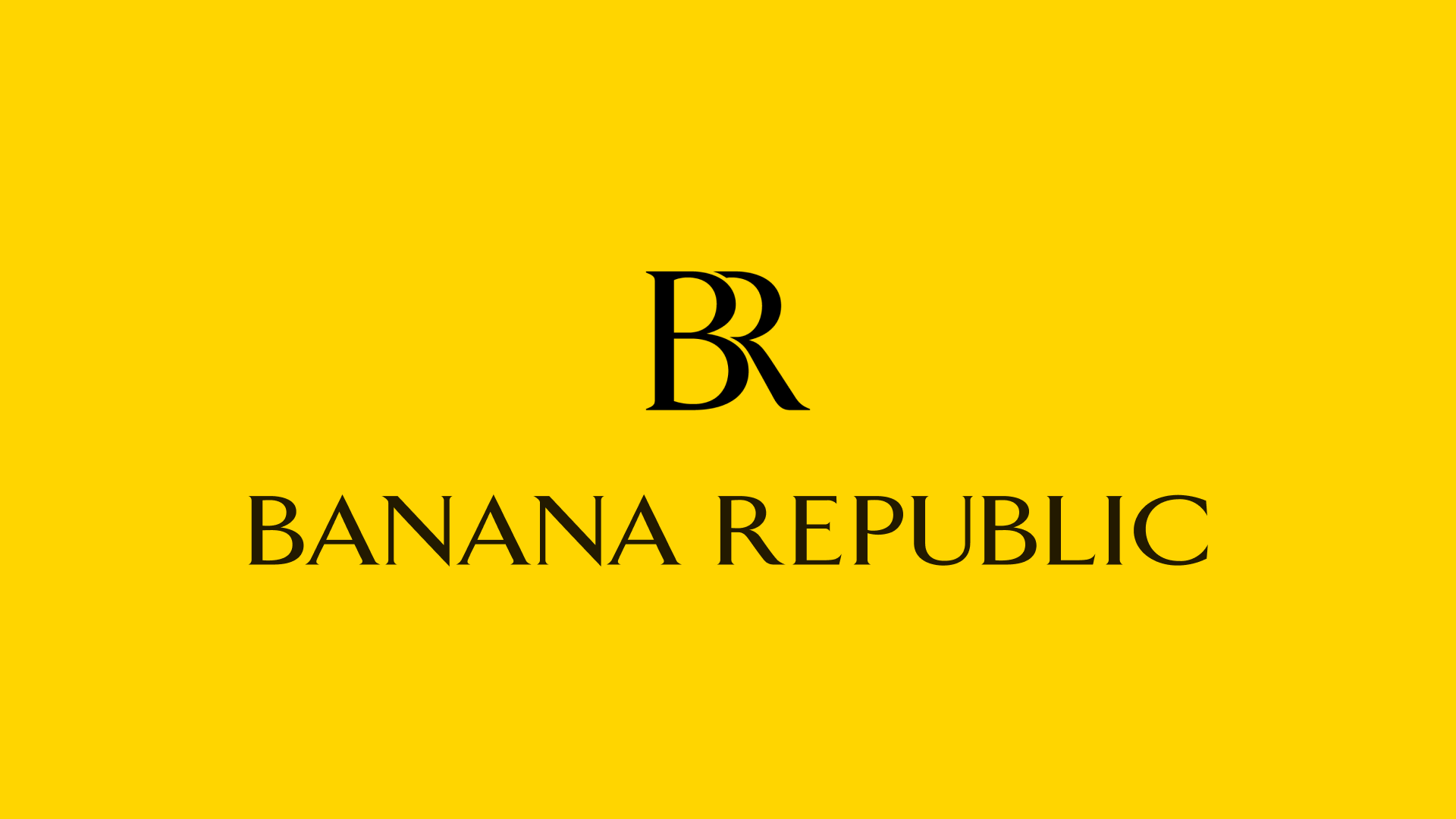 banana republic logo