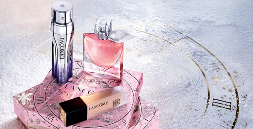 lancome products on display