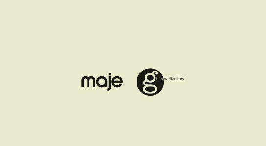 maje logo x girls write now logo