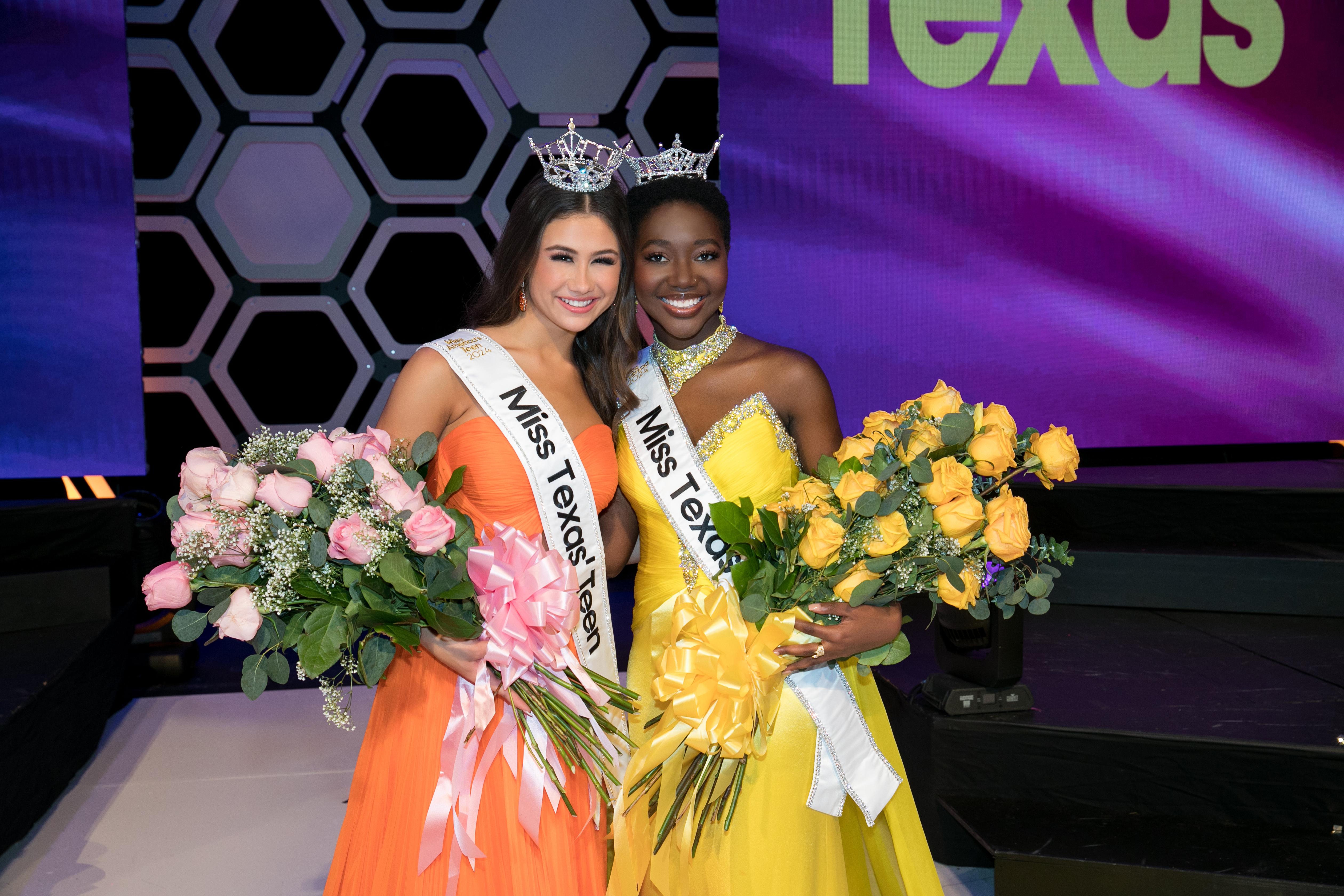 Miss Texas and Miss Teen Texas