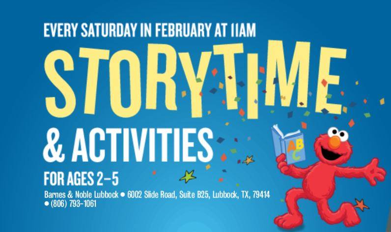 South Plains Mall Events Barnes Noble Story Time