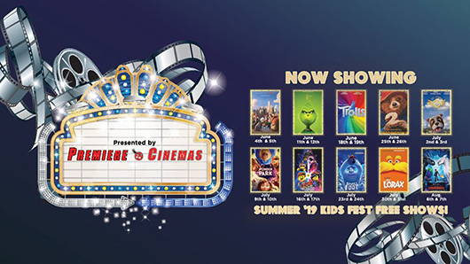Movie reel with 12 movie covers
