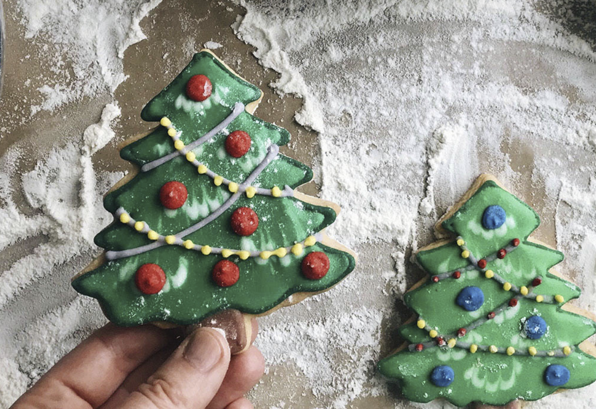 Holiday cookie image to promote Jingle Bell Bash event at Twenty Ninth Street