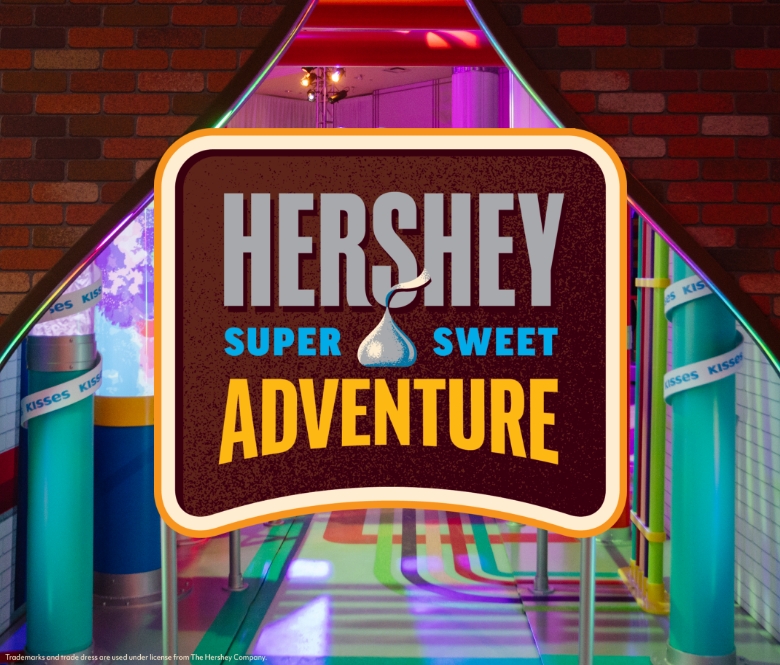 Hershey supper sweet adventure logo
