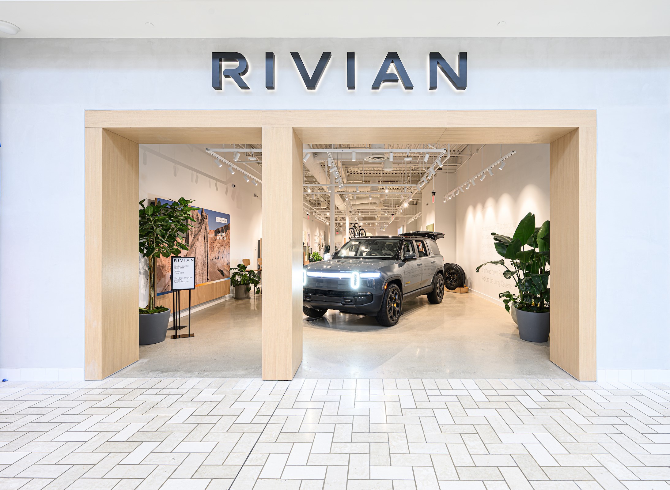 rivian storefront 