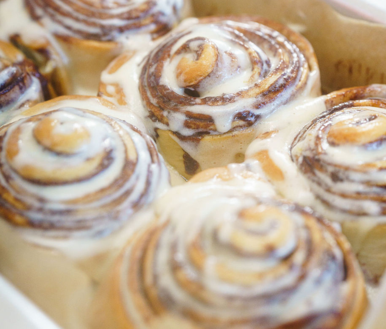 Cinnamon rolls.
