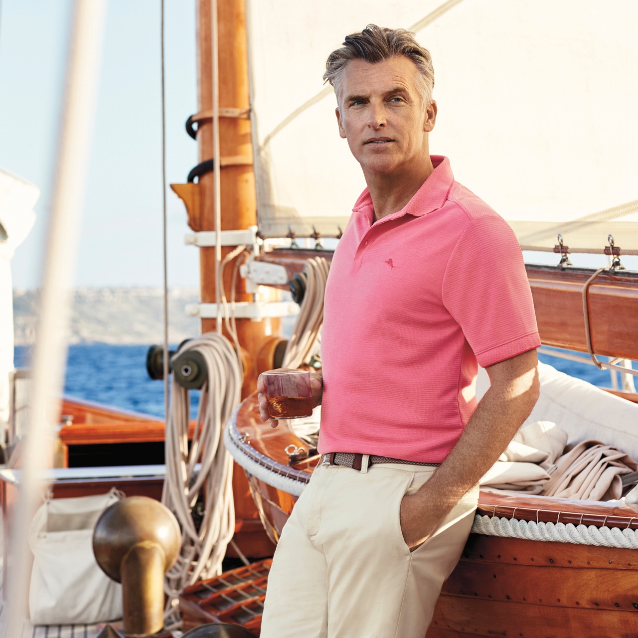 Image of man wearing Tommy Bahama apparel
