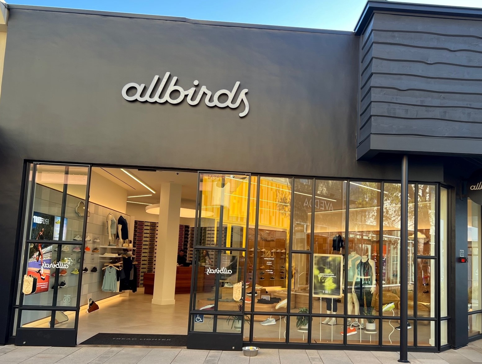 New Allbirds store