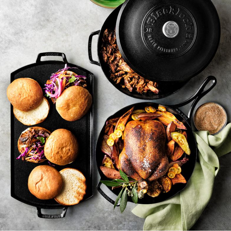 an image of food cooked in Lodge cast iron cookware at Williams Sonoma