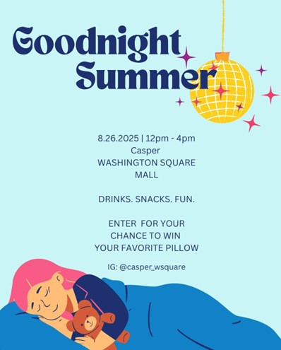 Goodnight Summer event