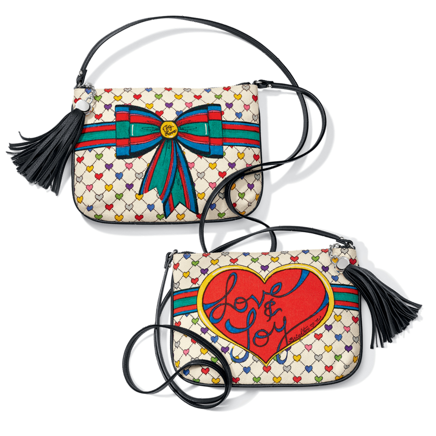 Shown: Two Love & Joy Crossbody Pouchs.