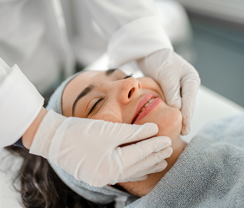 women at spa getting a treatment